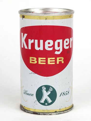 1963 Krueger Beer 12oz Flat Top Can 90-34