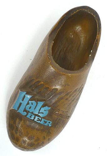 1952 Hals Premium Beer Shoe  Plaster sign