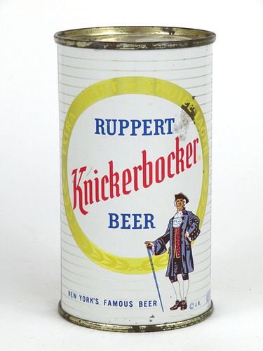 1958 Ruppert Knickerbocker Beer 12oz Flat Top Can 126-17