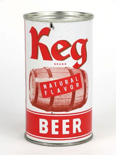 1957 Keg Beer 12oz Flat Top Can 87-24