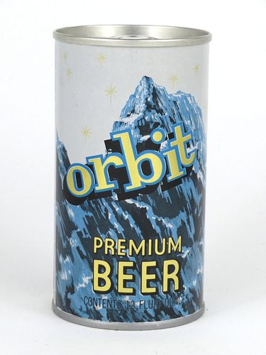 1968 Orbit Premium Beer (NB-435) 12oz Tab Top Can T104-29