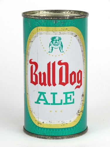 1958 Bull Dog Ale 12oz Flat Top Can 45-31