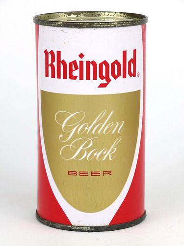 1959 Rheingold Golden Bock Beer 12oz Flat Top Can 124-19