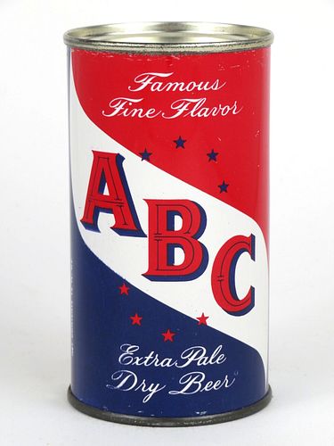 1961 ABC Beer 12oz Flat Top Can 28-03