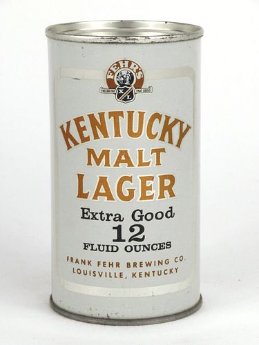 1955 Kentucky Malt Lager 12oz Flat Top Can 87-32
