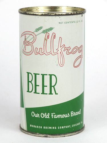 1954 Bullfrog Beer 12oz Flat Top Can 46-04