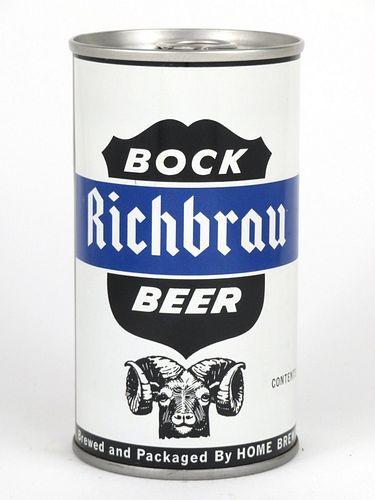 1969 Richbrau Bock Beer 12oz Tab Top Can T116-09