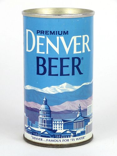 1967 Denver Beer 12oz Tab Top Can T58-31
