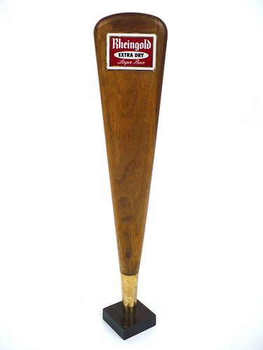 1968 Rheingold Lager Beer Tall Tap Handle