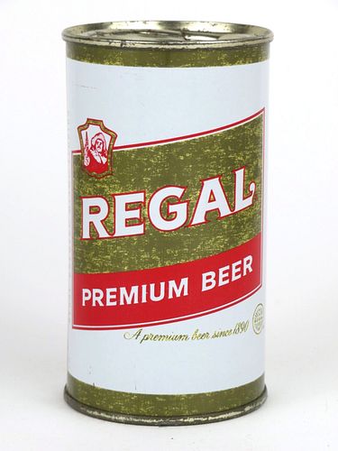 1960 Regal Premium Beer 12oz Flat Top Can 121-32