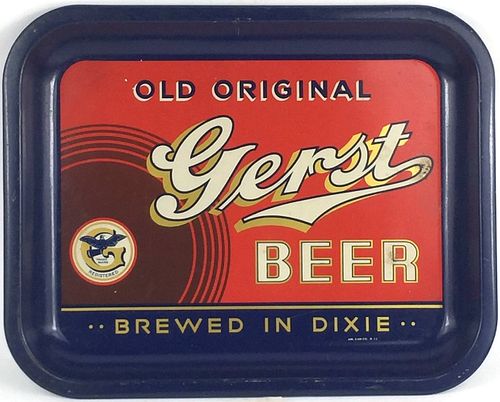 1933 Gerst Beer 10½ x 13½ inch Serving Tray