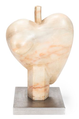 XAVIER MEDINA CAMPENY (Barcelona, 1943). 
"Cuore ingrato", New York, 1975. 
Belgian marble.