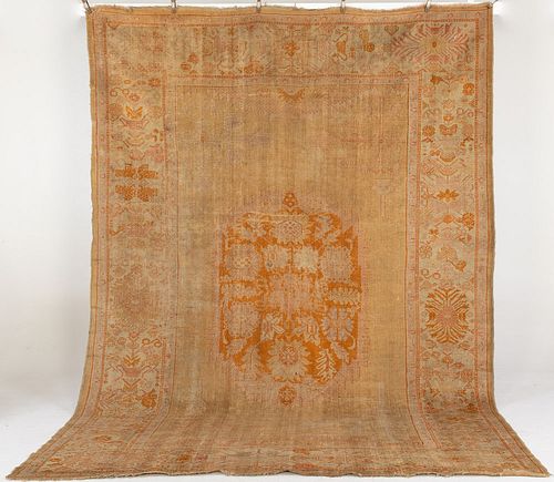 Oushak Turkish Carpet, Late 19th/Early 20th C