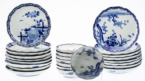 Group of Japanese Arita Porcelain