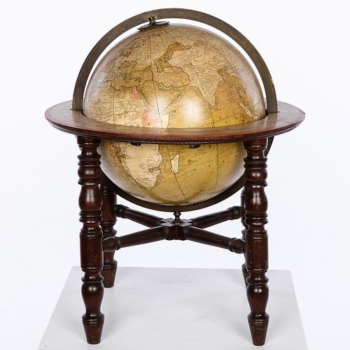Regency Tabletop Terrestrial Globe, W & S Jones