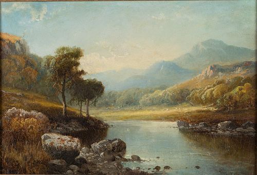 Attributed to Tom Seymour, Mountain Landscape, O/C