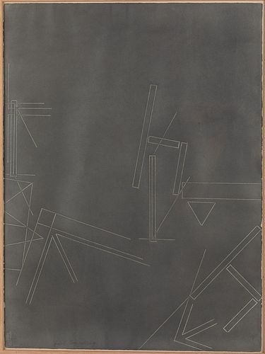 Jack Sonenberg, Perimeter, Drawing, 1977