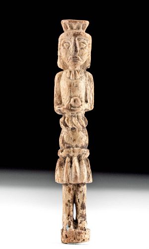 8th C. Byzantine Bone Standing Female Figure