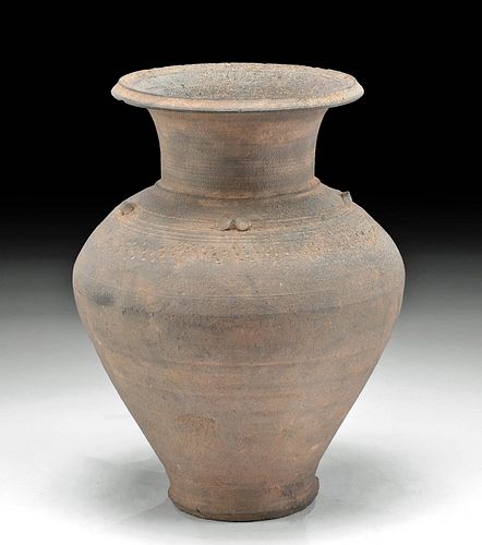 15th C. Thai Sawankhalok Pottery Jar, ex-Museum
