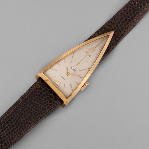 Lorenz / Continental, Pair of Triangular Curvex Wristwatches