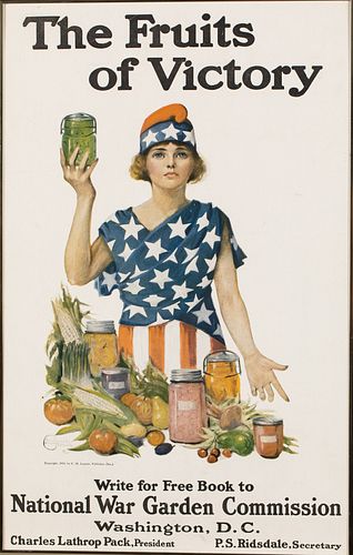 WWI Poster: The Fruits of Victory