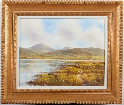 Gerry Marjoram Untitled Landscape Oil on Canvas