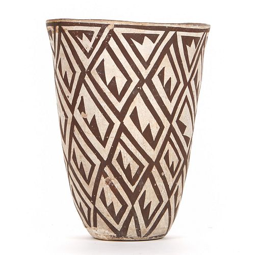 Acoma Pottery Beaker Form Vase