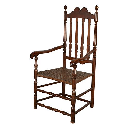 Early American Banister Back Armchair