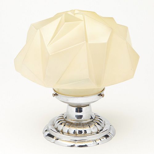 Ruba Rombic Art Deco Consolidated Glass Ceiling Lamp