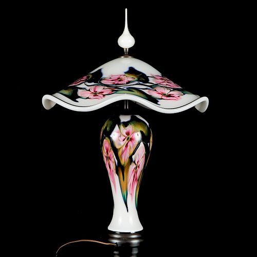 Charles Lotton Glass Lamp