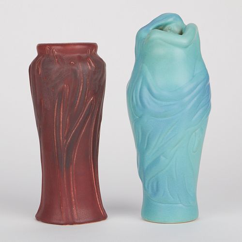 Grp: 2 Van Briggle Pottery Vases