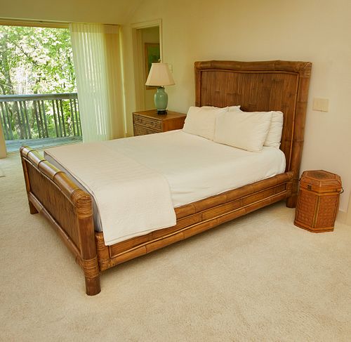 Split Bamboo Bed Frame