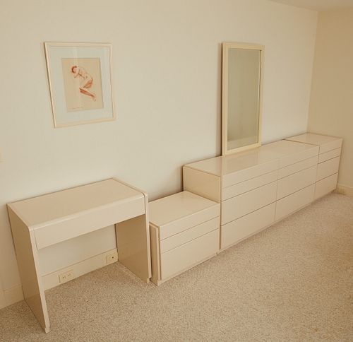 Lane Furniture Lacquer Bedroom Set