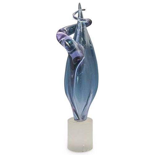 Elio Raffaelli (Italian, 1936) Murano Glass Sculpture