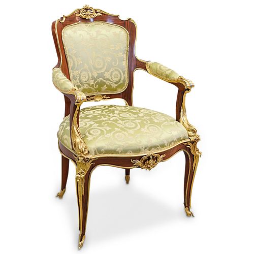 French Rococo Louis XV Style Armchair