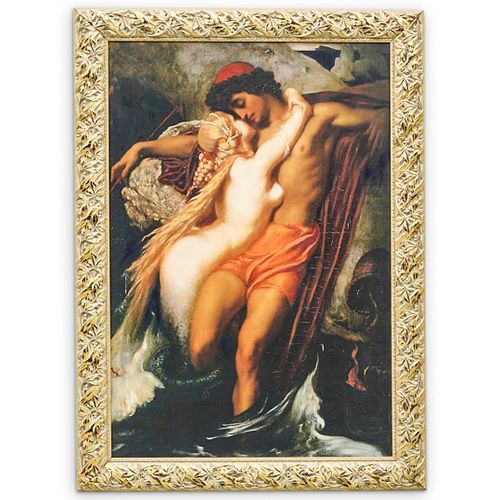 After Frederic Leighton "The Fisherman and The Siren" Giclee