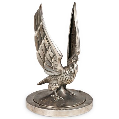 USSR Metal Bird Sculpture Figurine