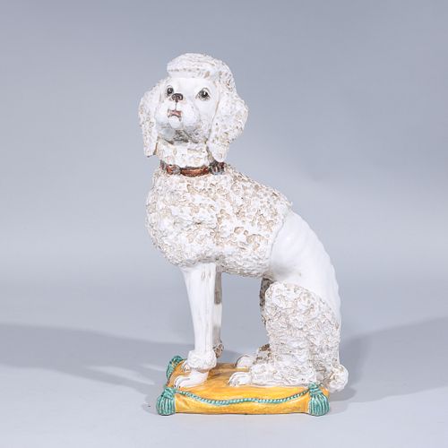 Large Porcelain Poodle