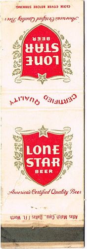 1961 Lone Star Beer 113mm long TX-LS-18 New Glass Can