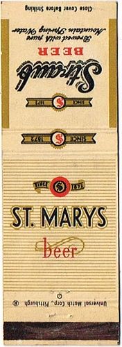 1955 Straub/St Marys Beer 113mm long PA-STRAUB-4 