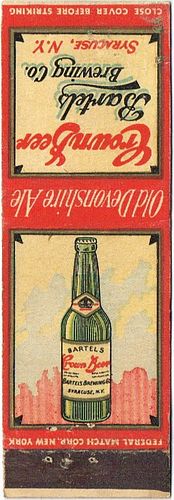 1933 Crown Beer/Old Devonshire Ale 120mm long NY-BARTELS-2 