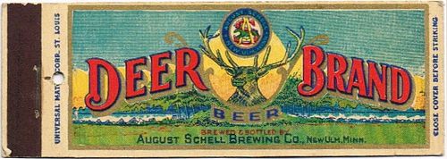 1934 Schell's Deer Brand Beer 116mm long MN-SCHELL-2 