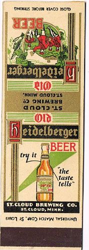 1933 Old Heidelberger Beer (sample) 121mm long MN-STC-1 