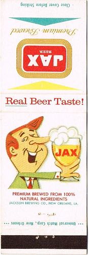 1960 Jax Beer 113mm long LA-JAX-15 No Advertising