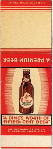 1944 Oltimer Beer (sample) 114mm long IL-SP-7 No Advertising