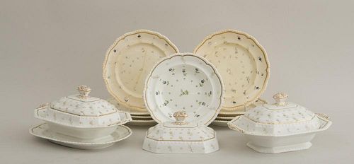 Assembled Group of English Porcelain Table Articles