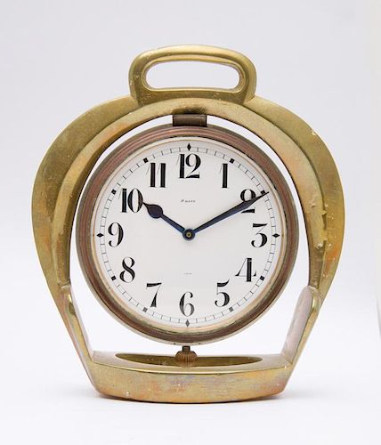 Swiss 8-Days Metal-Cased Clock