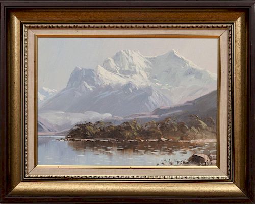 Mark Thomas (b. 1952): Mt. Earnslaw, Head of Lake Wakatipli