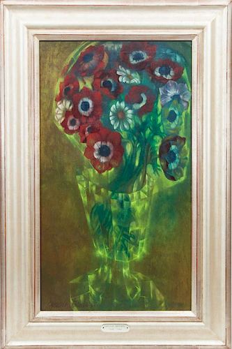 Carlyle Brown (1919-1964): Bouquet of Anemones