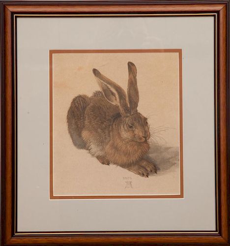 After Albrecht Durer (1471-1528): Rabbit